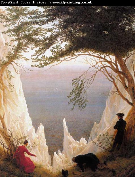 Caspar David Friedrich Chalk Cliffs on Rugen (mk09)